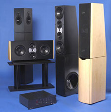 8200-System Home Theater Speakers Surround, sub
